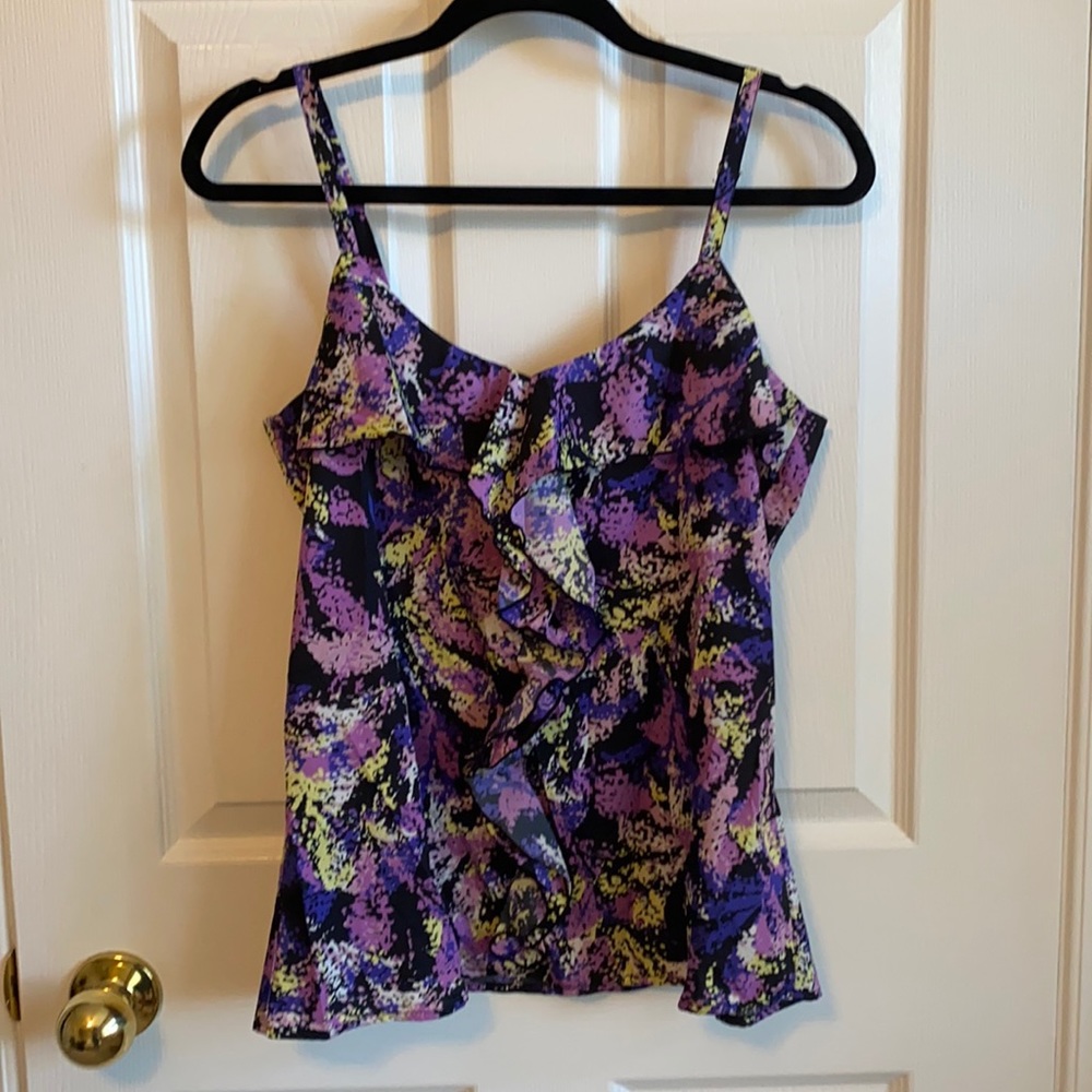Colourful dressy tank